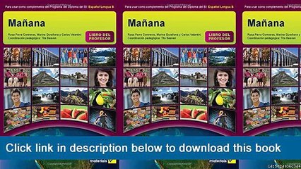 ]]]]]>>>>>[eBooks] Mañana Teacher's Book (Ib Diploma) (Spanish Edition)