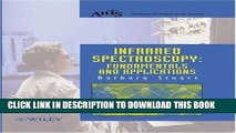 Best Seller Infrared Spectroscopy: Fundamentals and Applications (Analytical Techniques in the