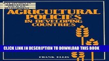 Best Seller Agricultural Policies in Developing Countries (Wye Studies in Agricultural and Rural