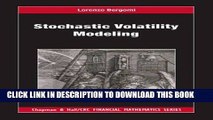 Ebook Stochastic Volatility Modeling (Chapman and Hall/CRC Financial Mathematics Series) Free Read