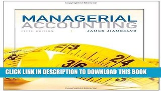 Best Seller Managerial Accounting Free Read