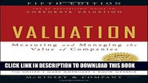 Best Seller Valuation: Measuring and Managing the Value of Companies, 5th Edition Free Read