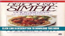 Ebook Deliciously Simple: Quick-and-Easy Low-Sodium, Low-Fat, Low-Cholesterol, Low-Sugar Meals