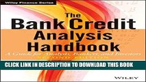 Best Seller The Bank Credit Analysis Handbook: A Guide for Analysts, Bankers and Investors Free