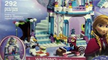 LEGO Frozen 乐高冰雪奇缘 Disney Princess Anna Elsas Sparkling Ice Castle Toy Unboxing Video
