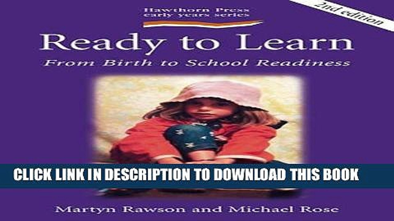 [PDF] Epub Ready to Learn: From Birth to School Readiness Full Download