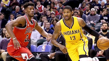 Paul George Ejected After Hitting Fan In Face with Ball