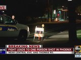 Person shot at Phoenix home, shooter not in custody