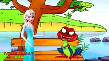 Spiderman Vs Elsa - Frozen Elsa and Spider-Man FROG Prank | Finger Family Compilation and More !