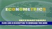 Best Seller Principles of Econometrics, Fourth Edition International Student Version Free Read