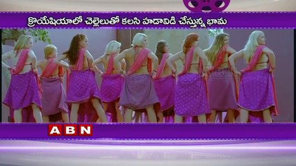 Kajal Aggarwal with Family and Friends at shoot for Khaidi No 150 in Croatia