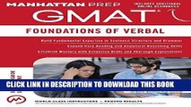 Ebook GMAT Foundations of Verbal (Manhattan Prep GMAT Strategy Guides) Free Read