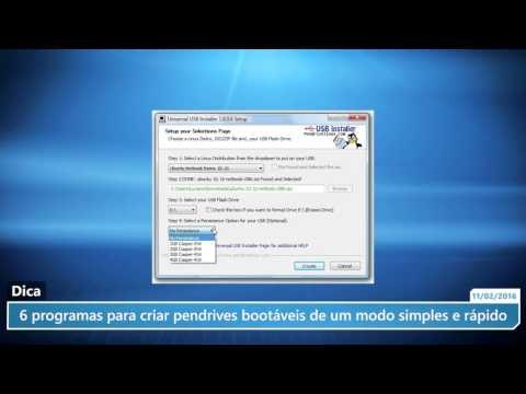 6 programas para criar pendrives bootáveis de um modo simples e rápido