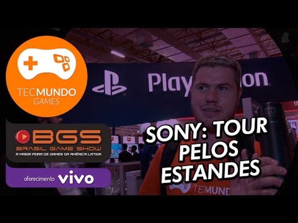 Sony: Tour pelos estandes [BGS 2015] - TecMundo Games