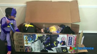 BATMAN BATMOBILE Power Wheels Batman  Dune Racer Powered Ride On Car for Kids Unboxing and Riding part 5