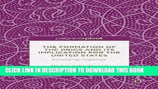 Best Seller The Formation of the BRICS and its Implication for the United States: Emerging