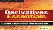 Ebook Derivatives Essentials: An Introduction to Forwards, Futures, Options and Swaps (Wiley