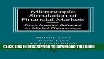 Best Seller Microscopic Simulation of Financial Markets: From Investor Behavior to Market