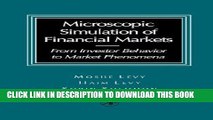 Best Seller Microscopic Simulation of Financial Markets: From Investor Behavior to Market