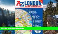 Best Deals Ebook  A-Z London Map and Walks (Street Maps   Atlases)  READ ONLINE
