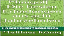 [PDF] Minigolf - Die besten Erfindungen aus acht Jahrzehnten (German Edition) Full Online