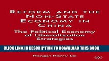 Best Seller Reform and the Non-State Economy in China: The Political Economy of Liberalization