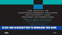 Ebook The Impact of Macroeconomic Policies on Poverty and Income Distribution: Macro-Micro
