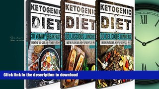 FAVORITE BOOK  Low Carb: 90 Delicious Ketogenic Diet Recipes: 30 Days of Breakfast, Lunch