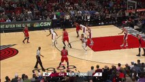 Dwyane Wade Goes Up and Under | Bulls vs Blazers | November 15, 2016 | 2016-17 NBA Season