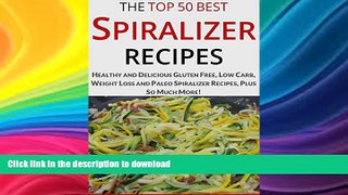 READ  Spiralizer Recipe Book: The Top Most Healthy and Delicious Gluten-Free, Low-Carb,