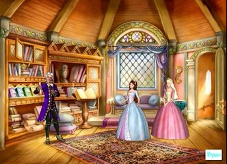 Барби на русском языке ИГРА Принцесса и Нищенка Прохождение new года Серия 1