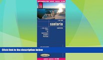 Deals in Books  Santorini (Thira, Greece) 1:25,000 Hiking Map, waterproof, GPS-compatible with 5