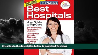 Best books  Best Hospitals 2015 full online