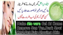 DIY Remedy To Make Alo Vera Gel At Home