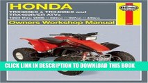 Read Now Honda TRX300EX   TRX400EX and TRX405R/ER ATVs: 1993 thru 2006 282cc, 397cc, 449cc