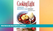 EBOOK ONLINE  Cooking Light Annual Recipes 2008  PDF ONLINE