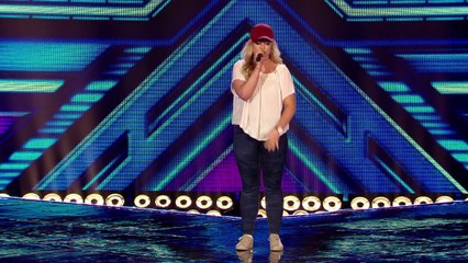 Caitlyn Vanbeck sings one of Simon’s favourites Six Chair Challenge The X Factor UK 2016
