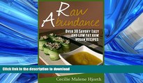 READ  Raw Abundance: Over 30 savory, easy and low fat raw vegan recipes  PDF ONLINE