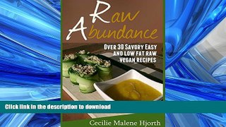 READ  Raw Abundance: Over 30 savory, easy and low fat raw vegan recipes  PDF ONLINE