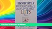 GET PDF  Blood Type A: Food, Beverage and Supplemental Lists  from Eat Right 4 Your Type  PDF