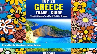 Ebook deals  Top 20 Places to Visit in Greece - Top 20 Greece Travel Guide (Includes Athens,