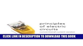Best Seller Principles of Electric Circuits: Conventional Current Version (9th Edition) Free Read