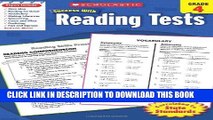 [PDF] Scholastic Success With Reading Tests,  Grade 4 (Scholastic Success with Workbooks: Tests
