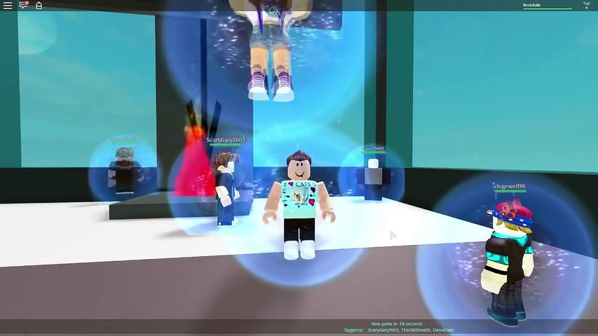 Roblox Adventures Freeze Tag Epic Sparkly Attacker Video Dailymotion - roblox high school horror game denis