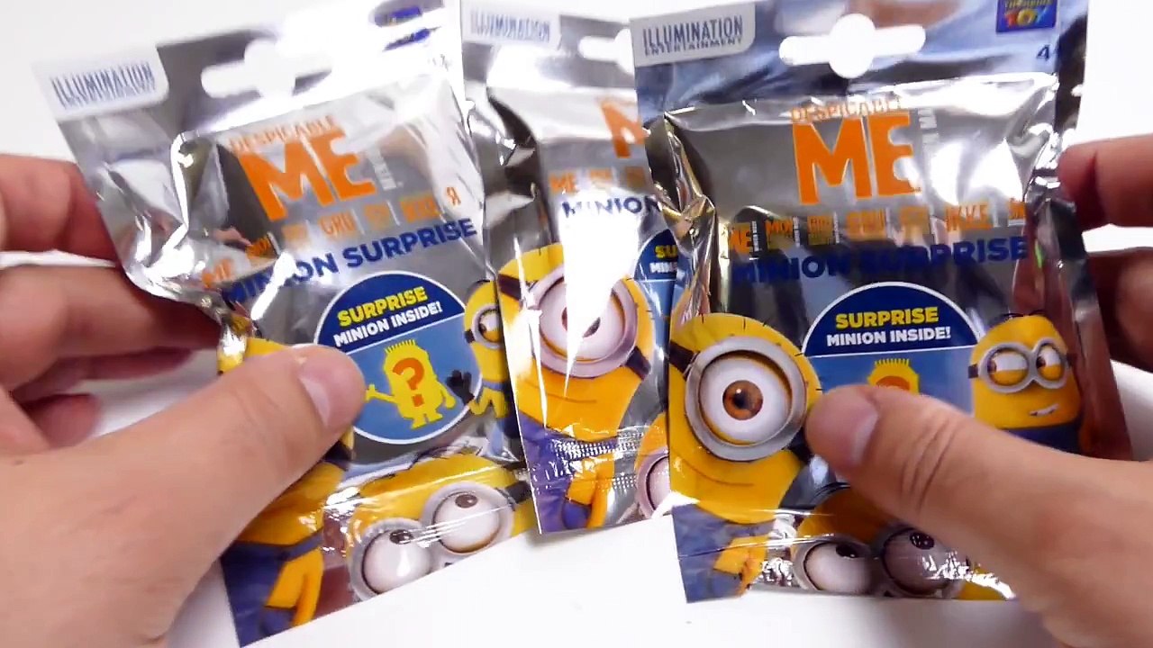3 Minions - Mega Surprise Pack