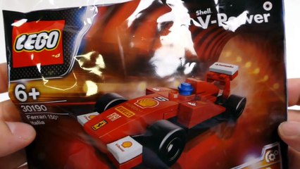 LEGO Model Shell F1 Ferrari Race Car