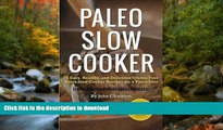 READ BOOK  Paleo Slow Cooker: 75 Easy, Healthy, and Delicious Gluten-Free Paleo Slow Cooker