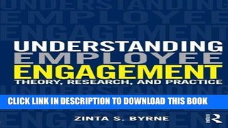 [PDF] Understanding Employee Engagement: Theory, Research, and Practice (Applied Psychology