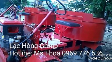 Bình Phước//"0969.776.536"//Xe trộn bê tông tự hành 1 khối - 1 khối xi măng