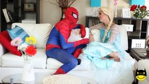 Spiderman & Frozen Elsa Twin Babies vs JOKER in Real Life! w/ Pregnant PINK SPIDERGIRL vs BAD BABY!